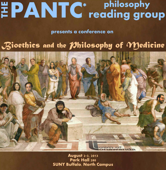 Poster for conference on Bioethics and the Philosophy of Medicine. 