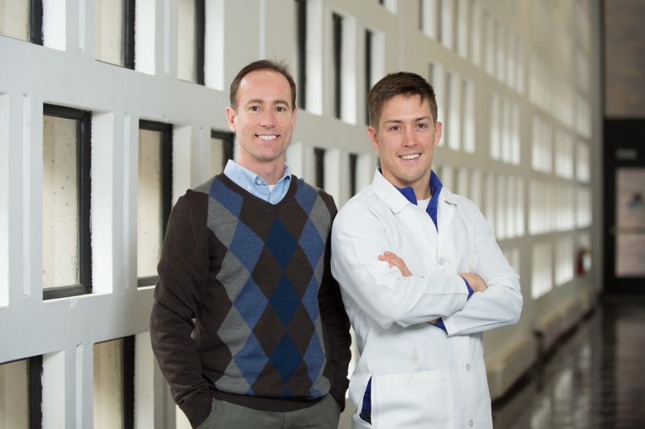 Blaine Pfeifer and Charles Jones of Abcombi Biosciences. 