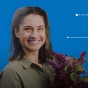 True Blue grad: Kayla Gaczewski. 