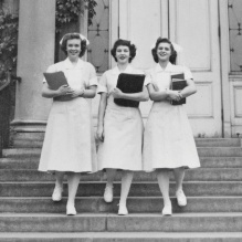 Zoom image: Nursing students in 1957