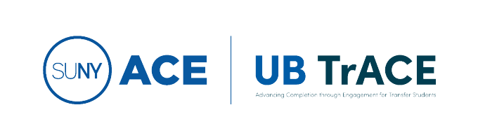 SUNY ACE and UB TrACE logos. 
