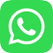 Green square with white WhatsApp icon. 