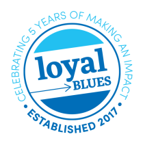 Loyal Blue logo. 