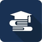 Vector of Graduation cap on stack of books - Graduation Requirements. 