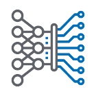 Vector art of computer motherboard connectors - Computational Research and Machine Learning. 