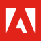adobe logo. 