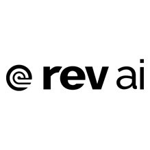 Logo for Rev AI. 