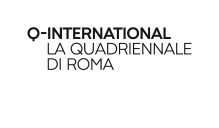 Logo reads "Q-International la quadriennale di roma". 