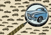 Car illustration. 