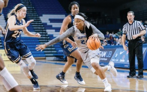 Dillard on the drive. 