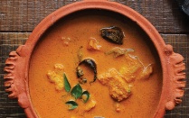 A bowl of Lux’s famous fish curry. 
