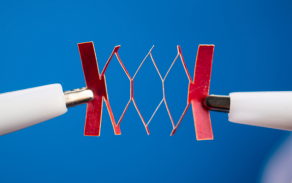 electronic circuit being increasingly stretched. 