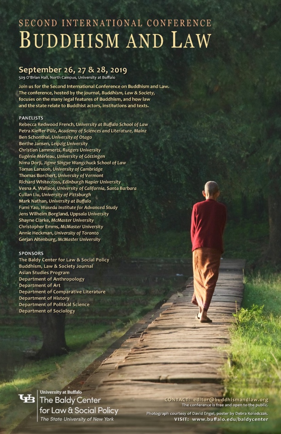 Zoom image: The Second International Conference on Buddhism and Law. 