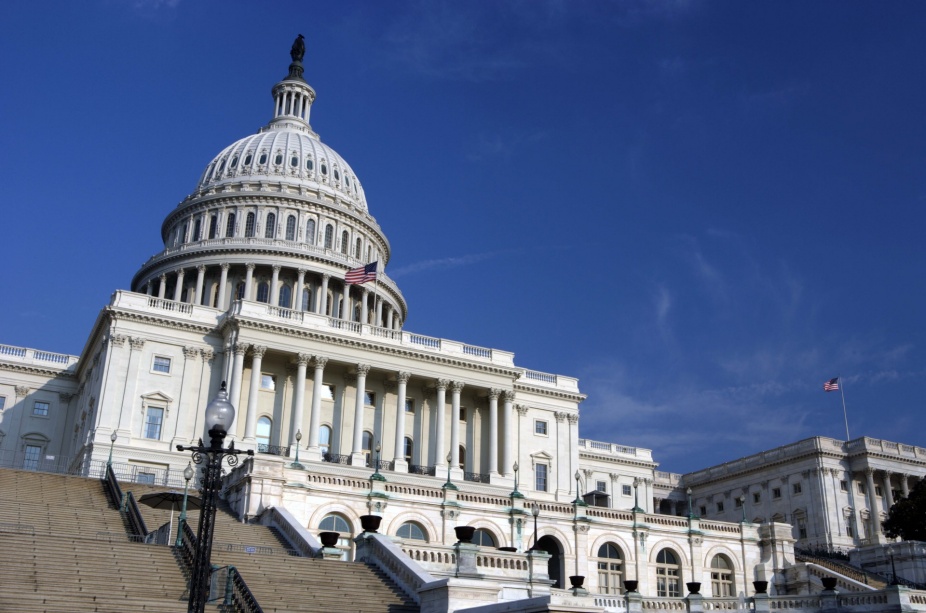 Capitol buildings. 
