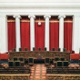 Photograph: U.S. Supreme Court, interior. 
