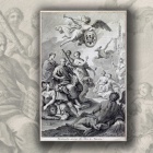 Washington giving the laws to America. 