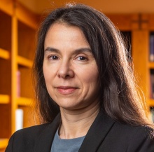 UB law school professor Samantha Barbas was photographed in O’Brian Hall in March 2023. Photographer: Douglas Levere. 
