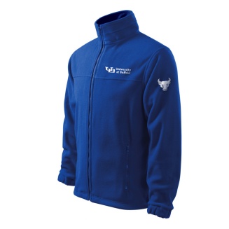 Zoom image: A fleece jacket with the Master brand logo on the left chest and the spiritmark on the upper-left sleeve