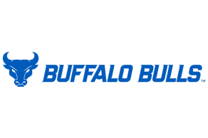 Zoom image: Spirit Mark with one-line Buffalo Bulls Wordmark