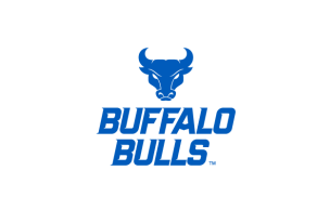 Zoom image: Spirit Mark with centered two-line Buffalo Bulls Wordmark