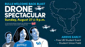 Zoom image: Welcome Back Drone Blast