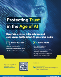 Zoom image: Deepfake Flyer