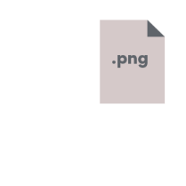 PNG file icon. 
