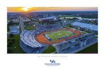 Zoom image: Option H14: UB Stadium with Sunset 