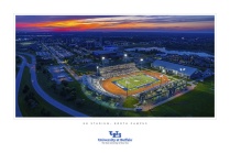 Zoom image: Option H19: UB Stadium at Dusk 