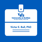 University at Buffalo name tag example icon. 