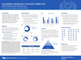 Zoom image: Optimally Accessible Research Poster PowerPoint Template
