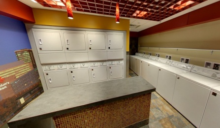 Governors Complex Laundry Area. 