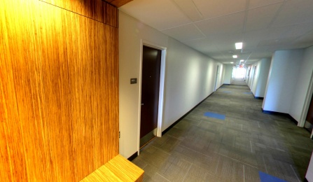Greiner Hall Standard Floor Hallway. 
