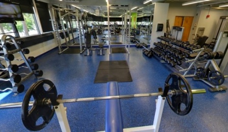 South Campus Fitness Area. 