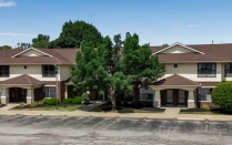 Creekside Village exterior building view. 