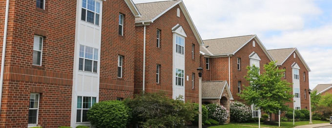 Flint Village exterior view. 