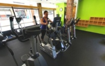 Cardio workout Richmond Fitness Center. 
