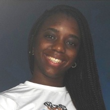 Image of Assistant Hall Director Jaliyah. 
