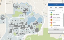 u b campus map. 