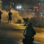 Police officers using tear gas during the first wave of the Ferguson unrest. Ferguson Day 6, Picture 44. Created: August 17, 2014. 