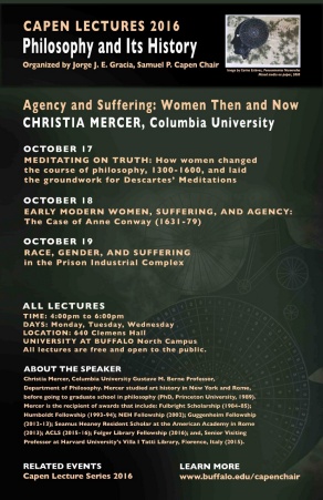 Capen Lectures 2016. 