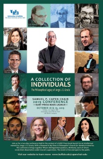 Zoom image: CAPEN CHAIR CONFERENCE 2019 - A Collection of Individuals: The Philosophical Legacy of Jorge J. E. Gracia