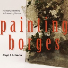 Painting Borges book cover. 