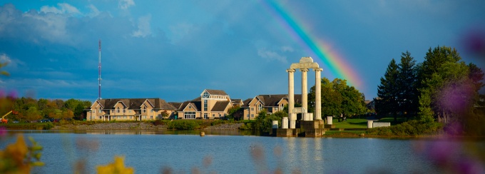 Baird Point on North Campus. 
