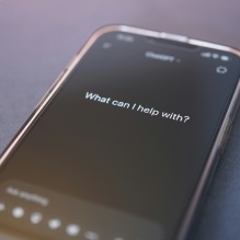 The ChatGPT app on an iPhone.