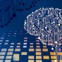 A picture of a brain using futuristic computer wiring. Artist credit: Steve Johnson. 