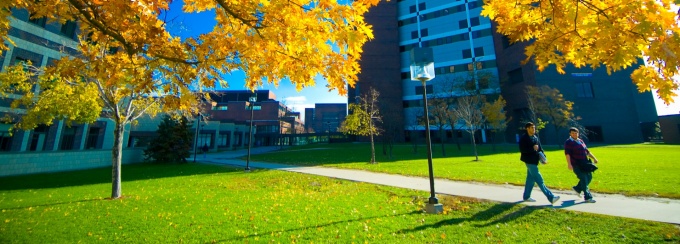 North Campus in Fall. 