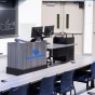 A teaching station located in a classrrom in the natural science complex. 
