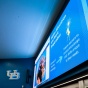 Video wall in a recently renovated NSC classroom. 