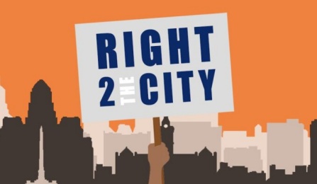 Right 2 The City logo.
